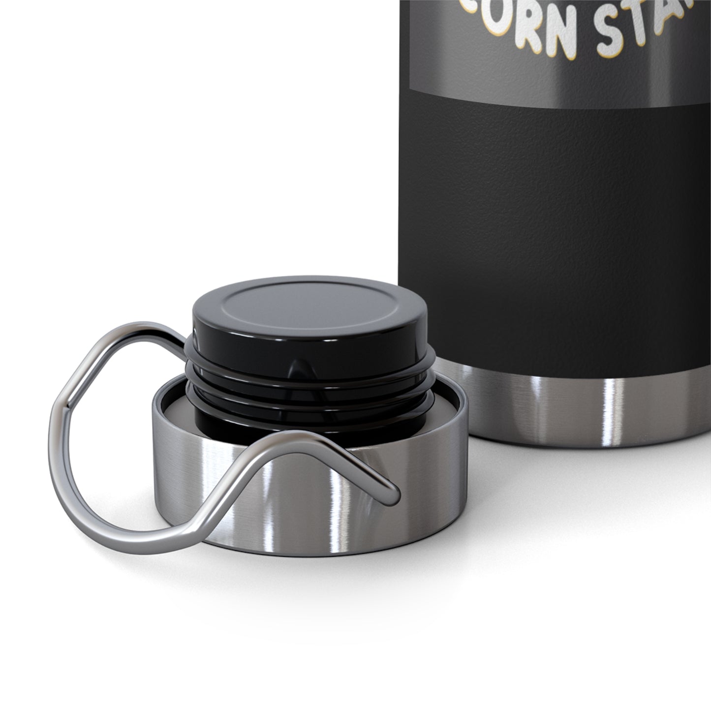 Insulated Bottle, Fun Comical 22oz Copper Vacuum Bottle, Conversation Starter, Reusable Water Flask, Travel Tumbler, Eco-Friendly Gift,