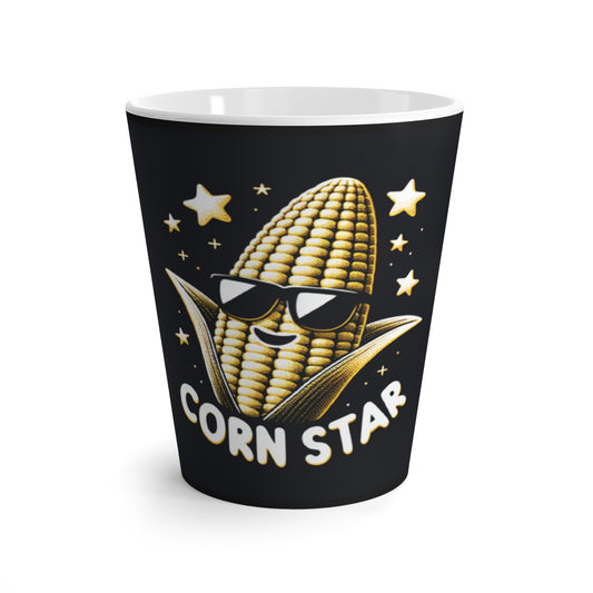 Latte Mug - Fun Coffee Cup for Morning Mood, Ceramic Tea Mug, Cute Hot Beverage Cup, Unique Drinkware, Kitchen Gift Idea