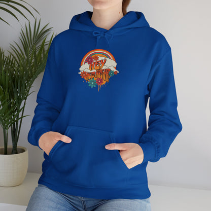 Hey, How Are Ya! Tropical Design, Unisex Hoodie