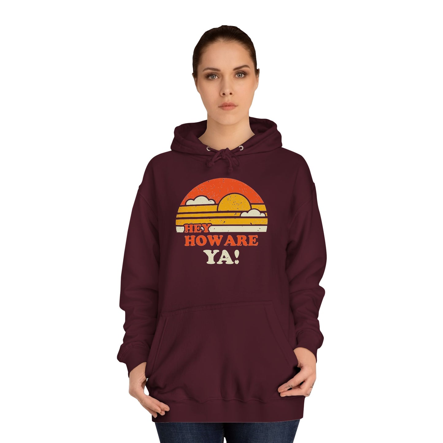 Hey, How Are Ya! Unisex Hoodie, Sweatshirt