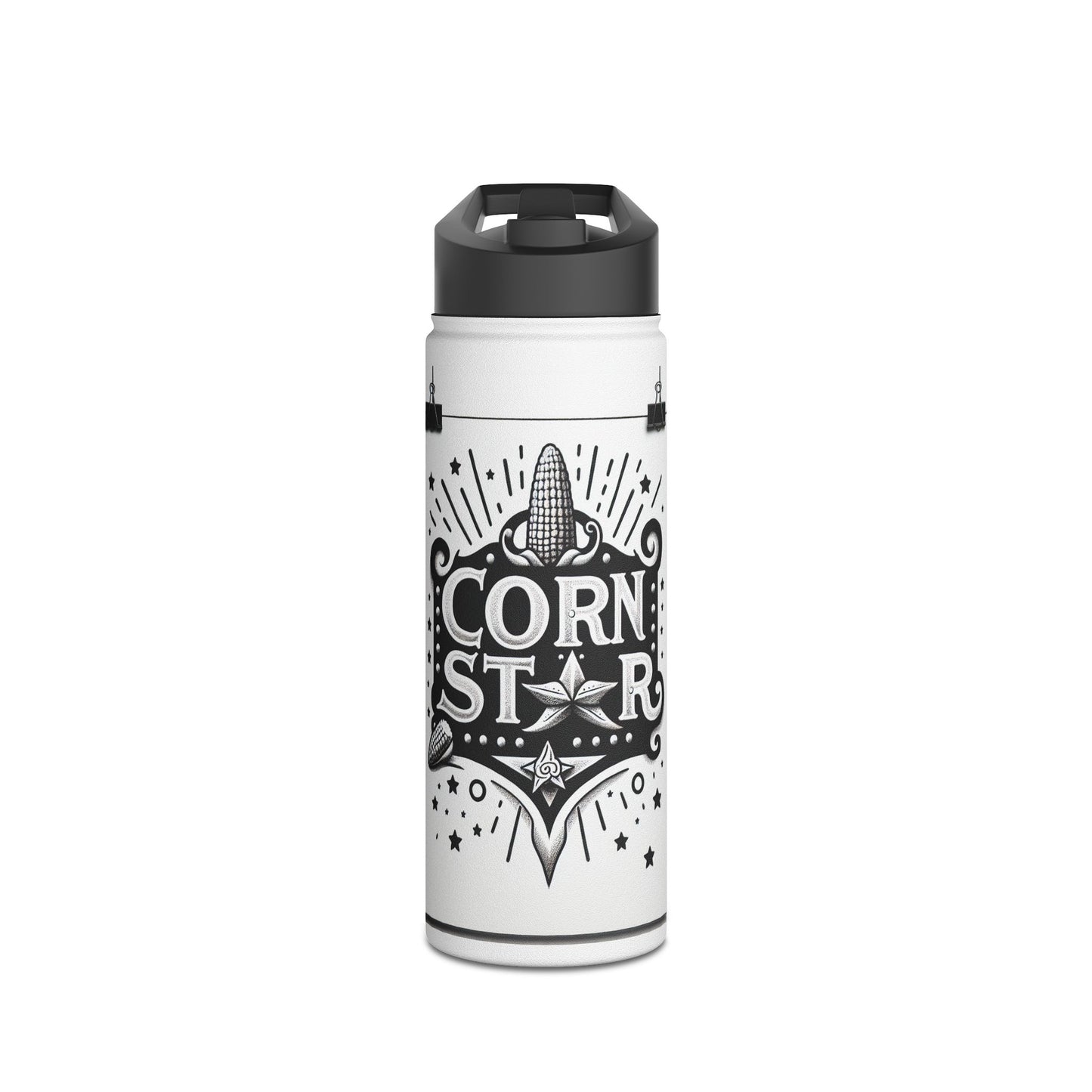 Stainless Steel Water Bottle, Standard Lid
